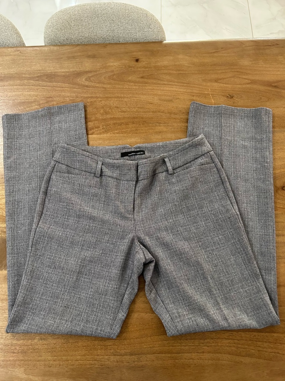 Amanda & Chelsea Gray Bootcut Trousers